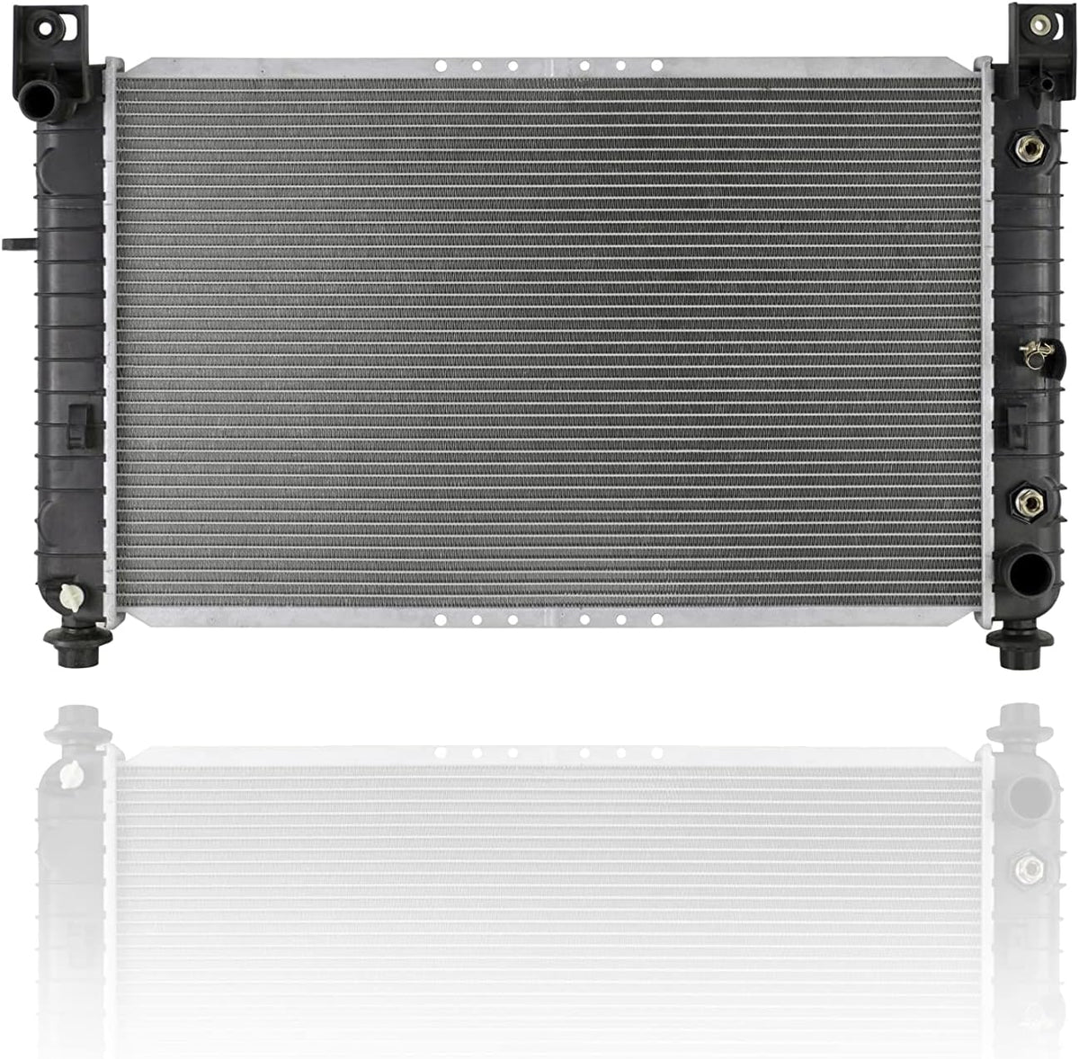 Radiator for 99-07 Chevrolet Silverado GMC Sierra Pickup V8 4.8/5.3L Without Rear A/C, 28'' Core Size O542
