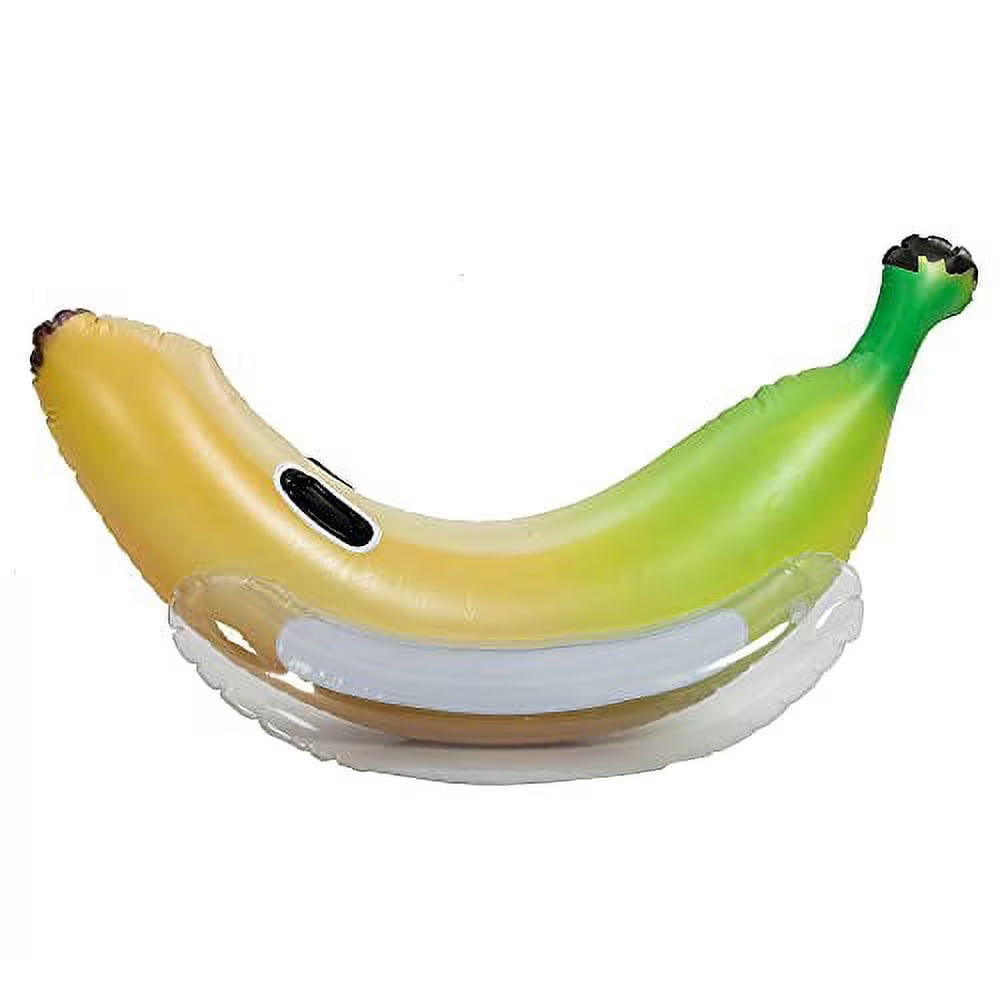 Inflatable Banana Pool Float Raft Lounge V166195