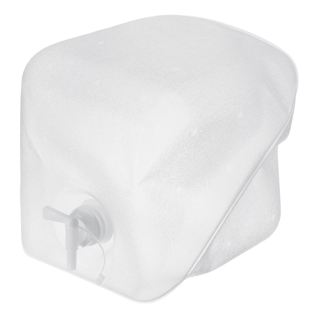 15 L Collapsible Water Container Cube Jug with Spigot and Sealing Cap A693