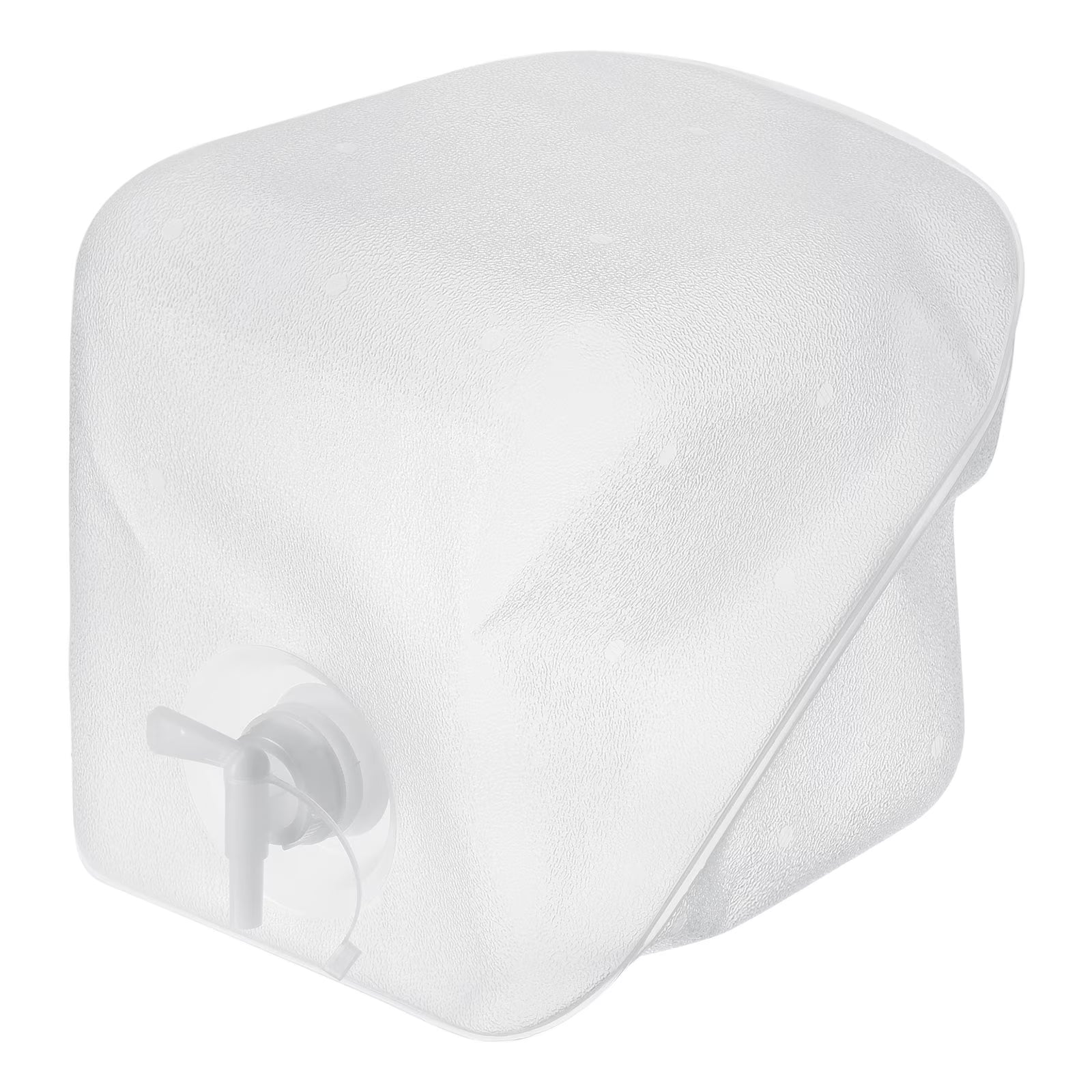 15 L Collapsible Water Container Cube Jug with Spigot and Sealing Cap A693