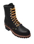 Waterproof Logger Black Work Boots B38374