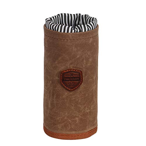 Canvas Bike Handlebar Pouch Water Bottle Cup Holder D656433