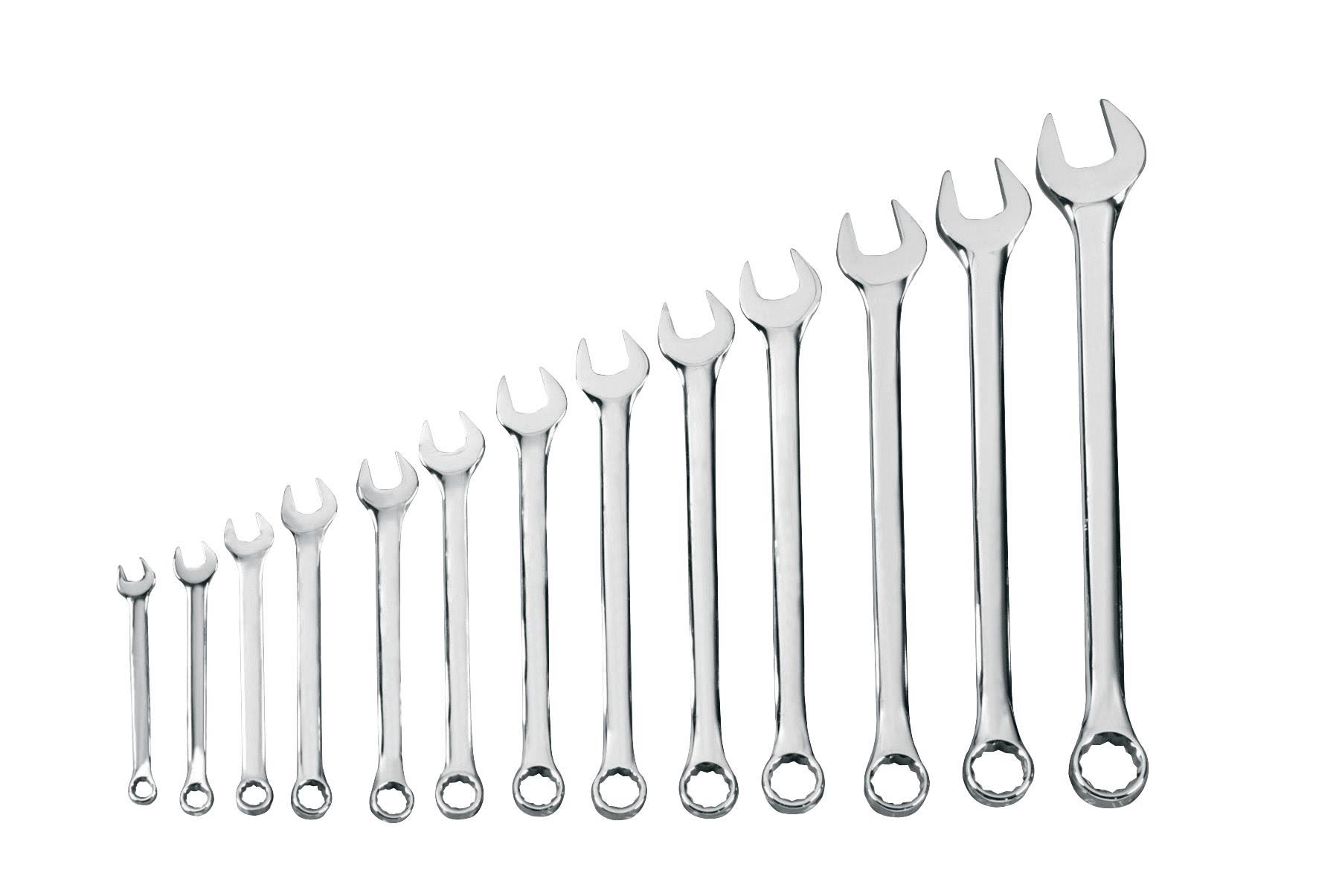 13 Piece SAE Long Combination Wrench Set I1303