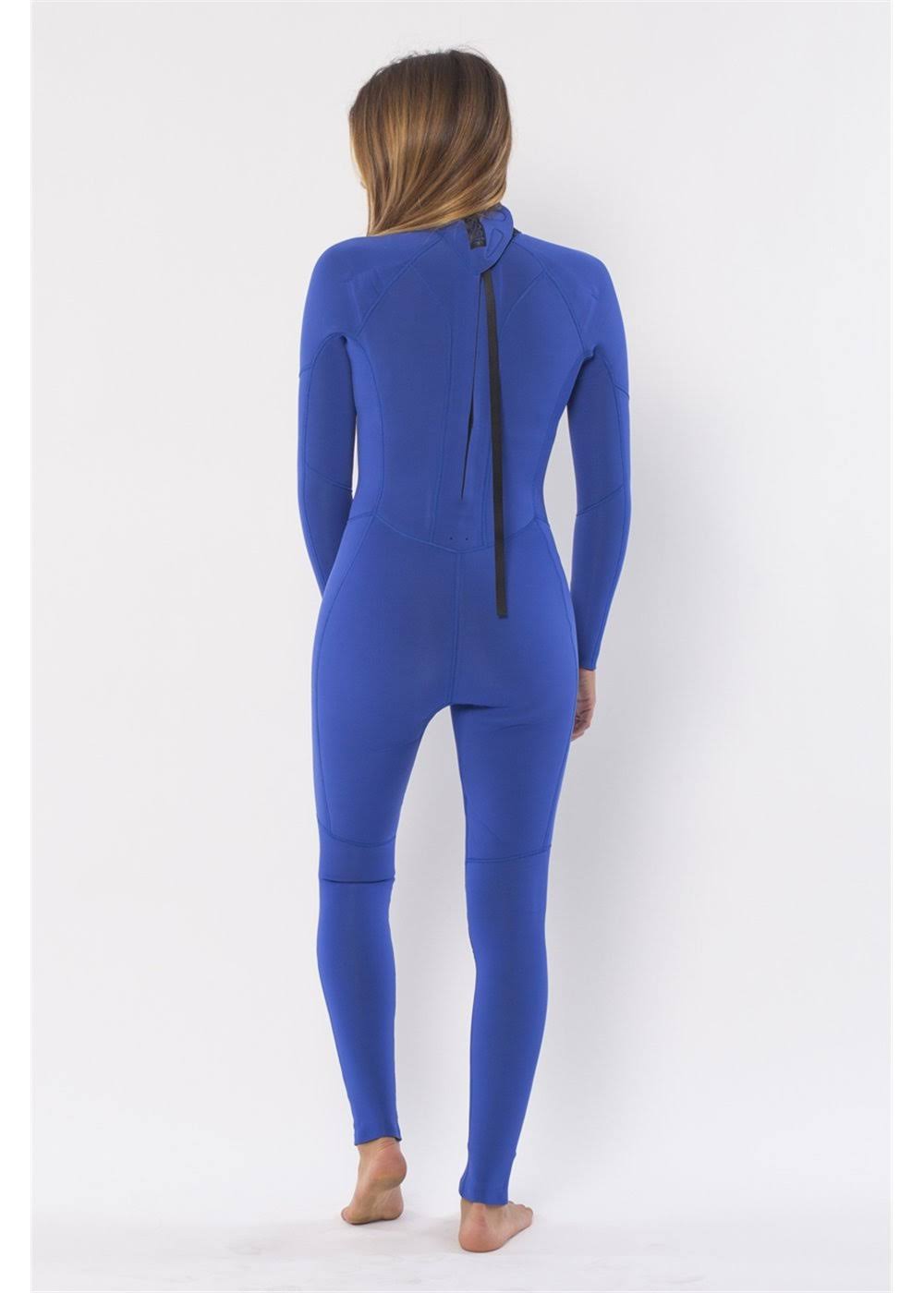 3/2 Back Zip Full Wetsuit Solid Black A309504