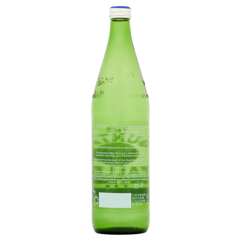 Sparkling Water, 25.36 Fl Oz, 12 Count Bottles W941