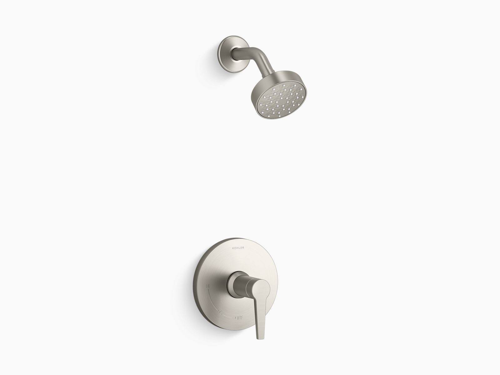Vibrant Brushed Nickel Shower Trim R3127