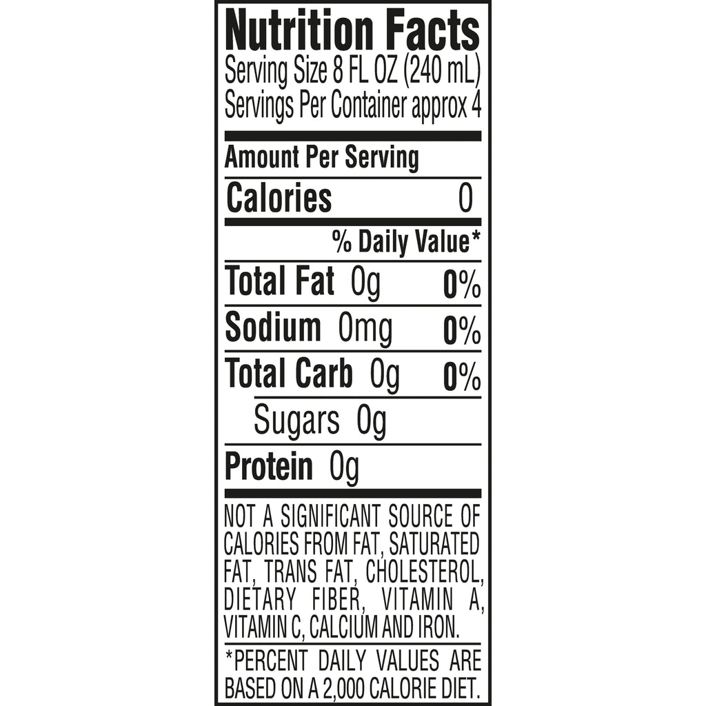 100% Natural Spring Water, 8 oz Plastic Bottles (Total of 48) Z3812
