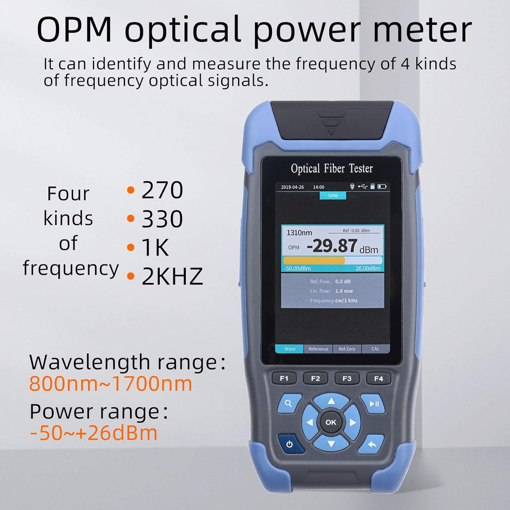 OTDR Fiber Optic Tester 1310/1550nm SM 5m-60Km Pack of 2 S59860