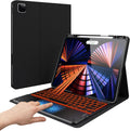 Black Leather Folio Keyboard Case for 12.9-inch iPad Pro N1523