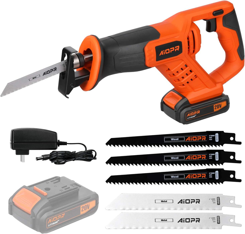 20V Cordless Reciprocating Saw with 5 Blades C617003