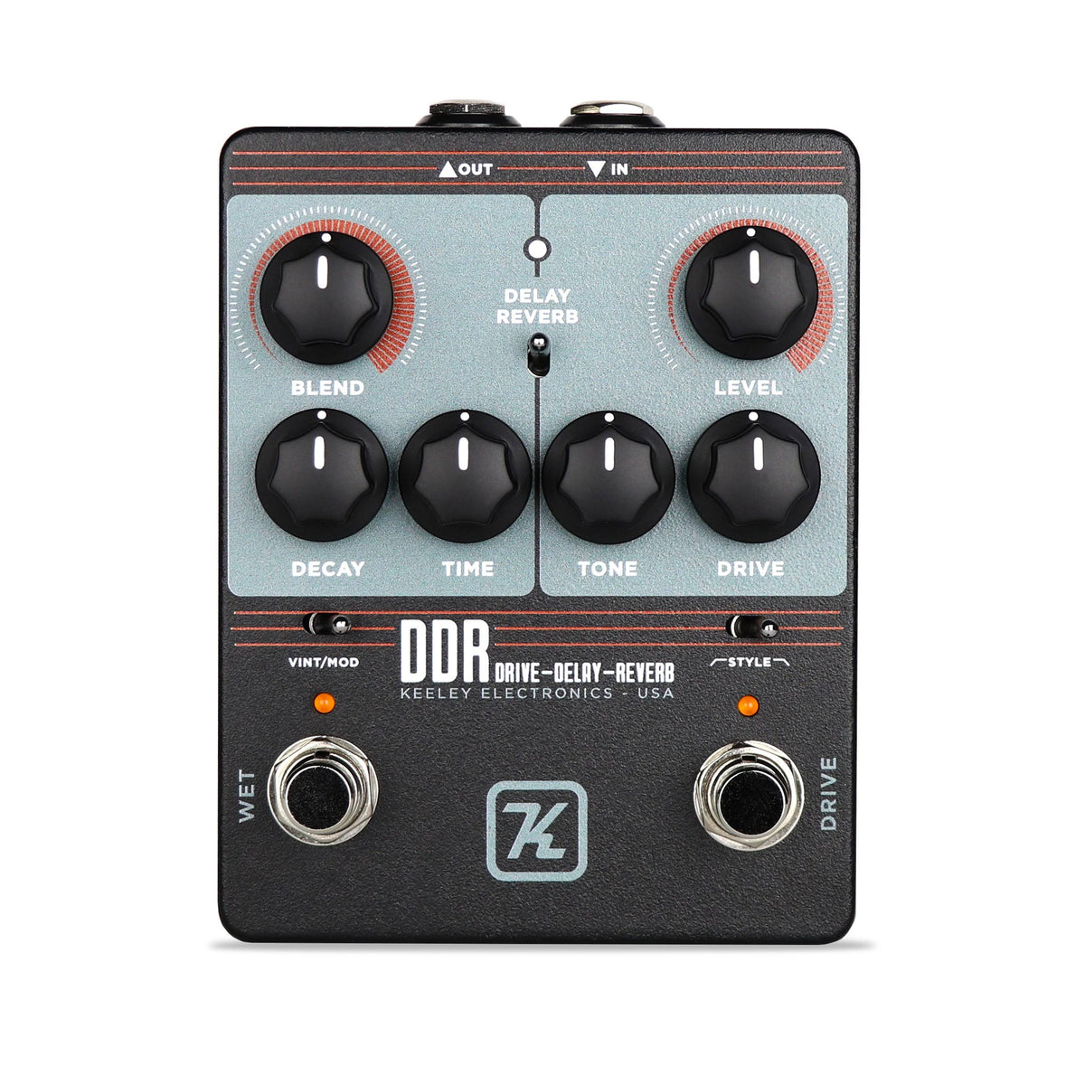 DDR Drive Delay Reverb Guitar Effect Pedal G6179