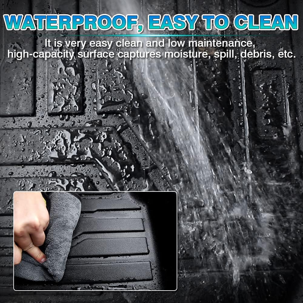 All Weather 3 Row Floor Liner Set Black R9528