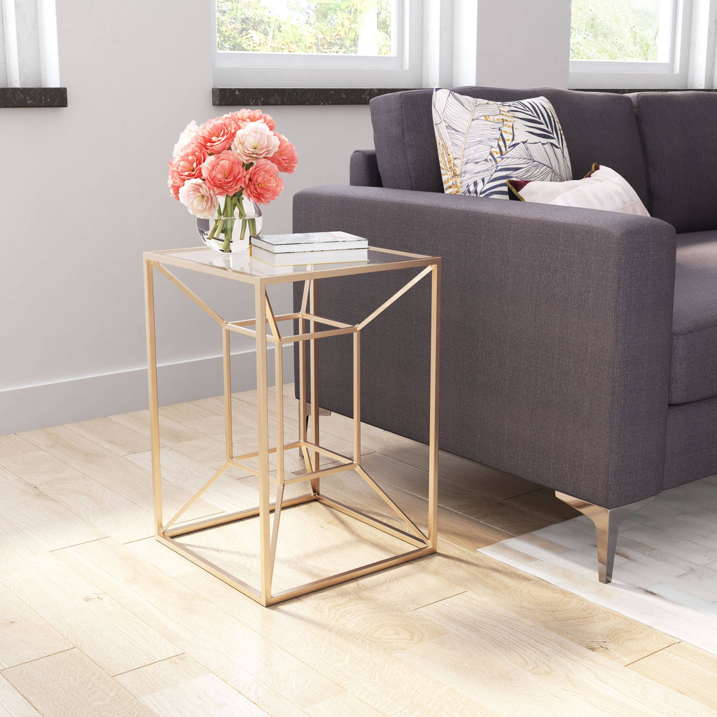 Gold Side Table S472519