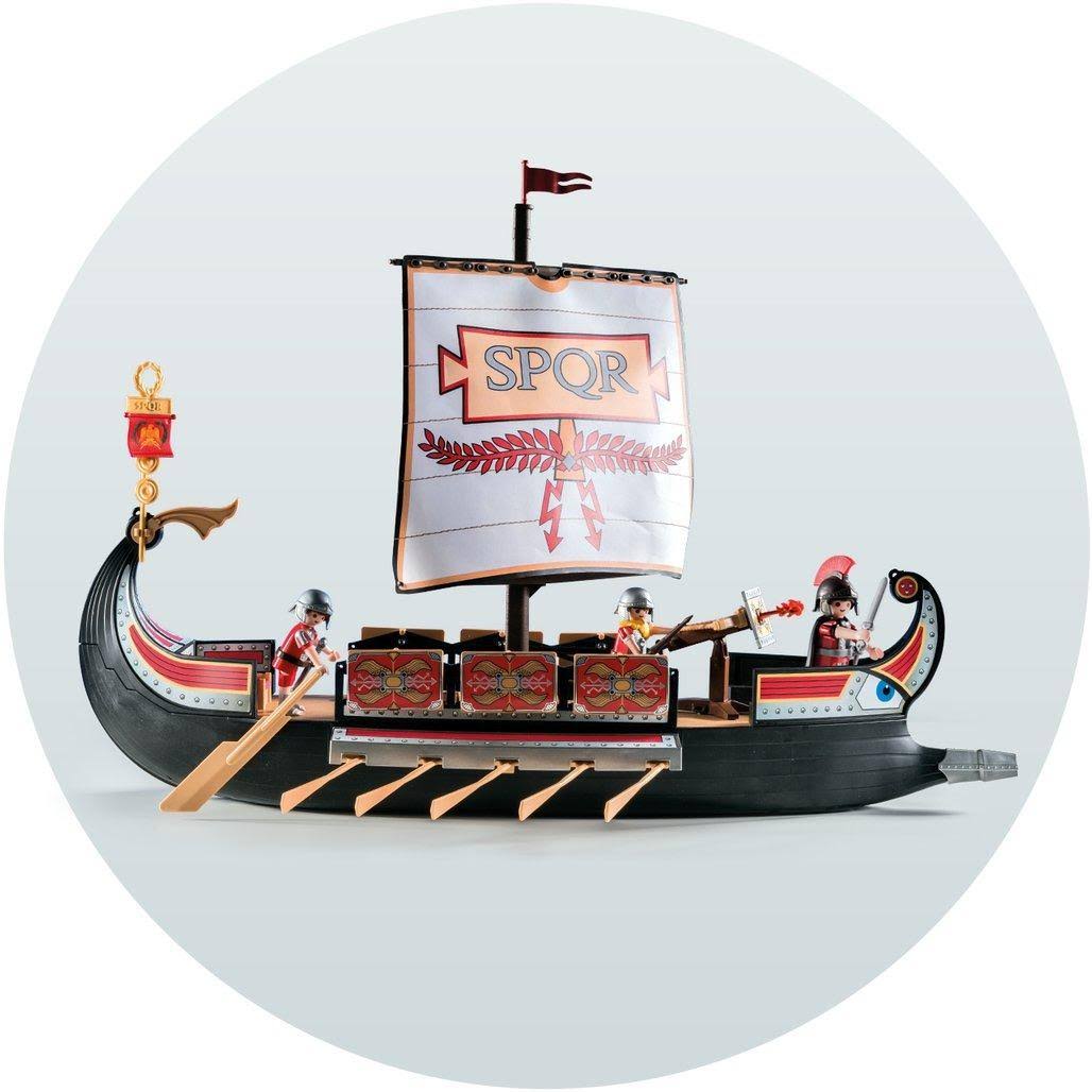 Roman Warriors & Ship J5580