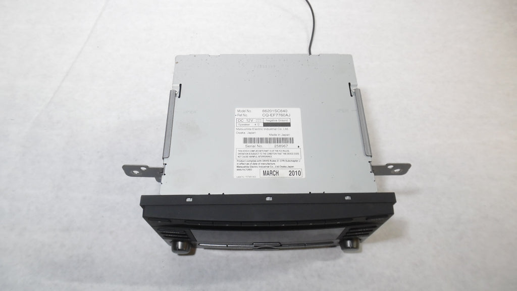Pre-Owned 2009-2013 Subaru Forester 6 Disc CD MP3 Player Radio Receiver OEM B9394