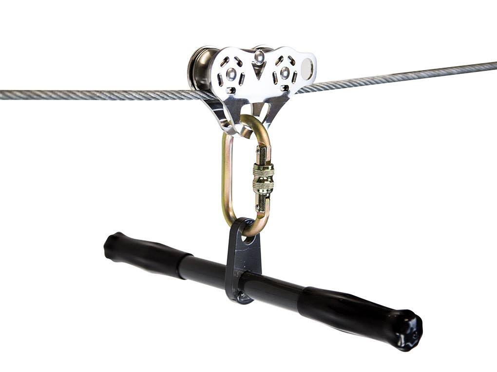 Stainless Steel Zip Line Kit with Trolley A2695