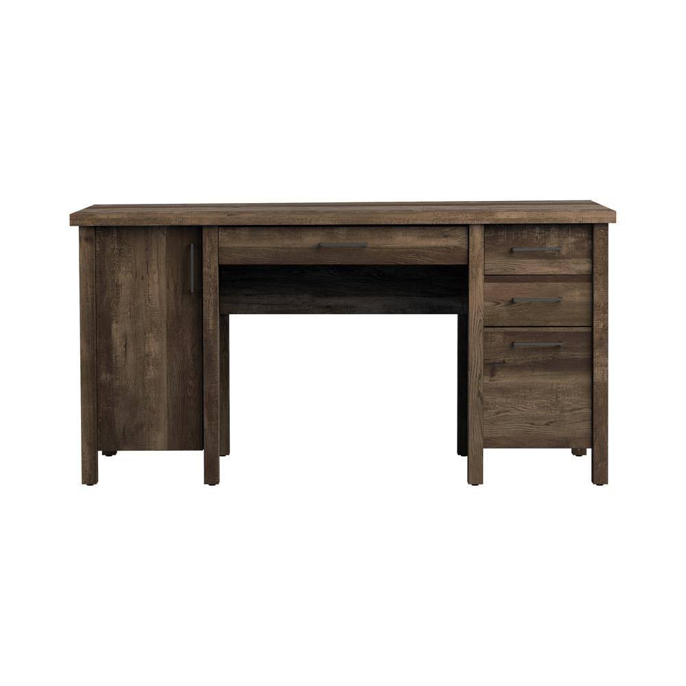 Rustic Oak Bookcase J586