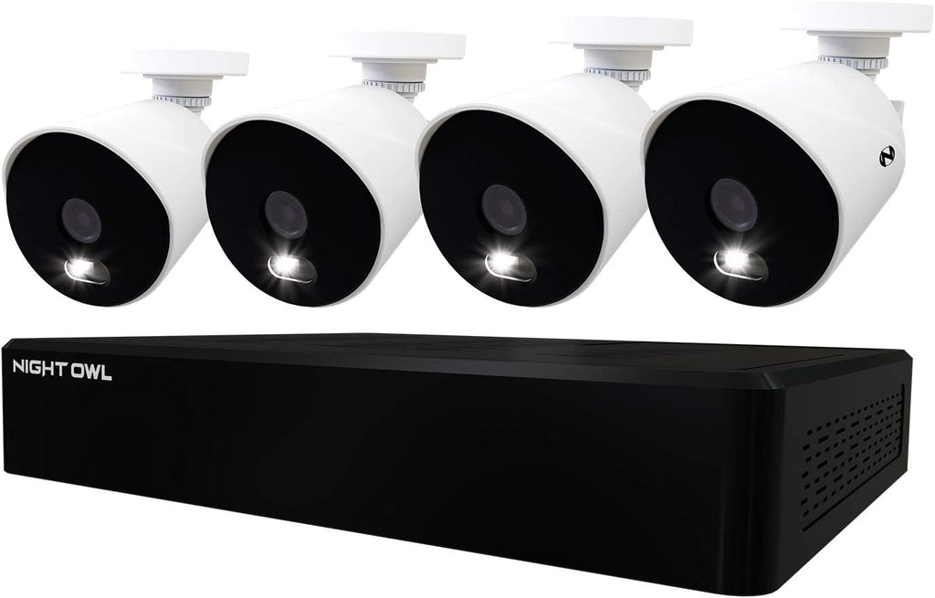 4K Ultra HD Indoor/Outdoor Wired Security Camera System with 1TB Hard Drive W6457