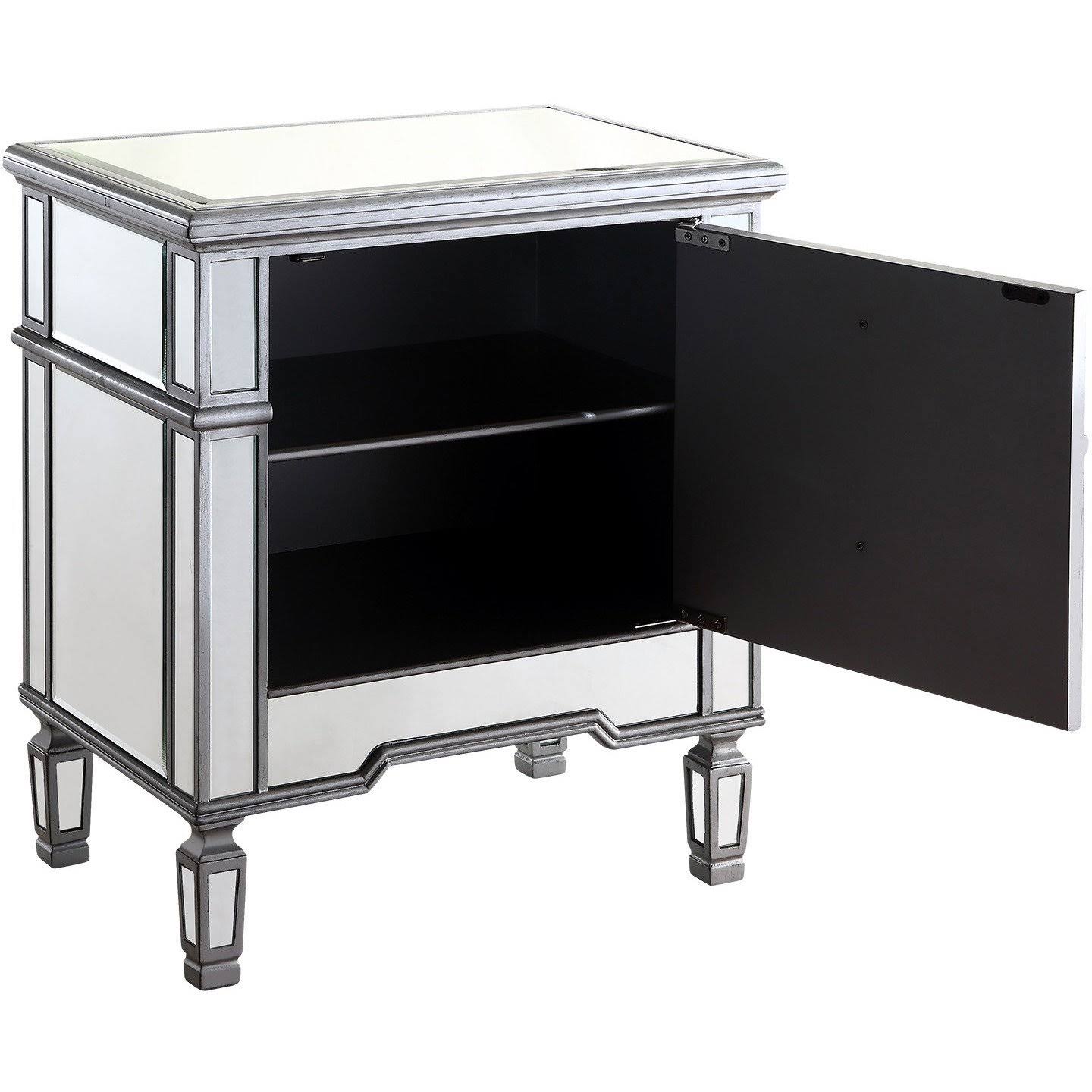 Silver 1 Door Cabinet V37712