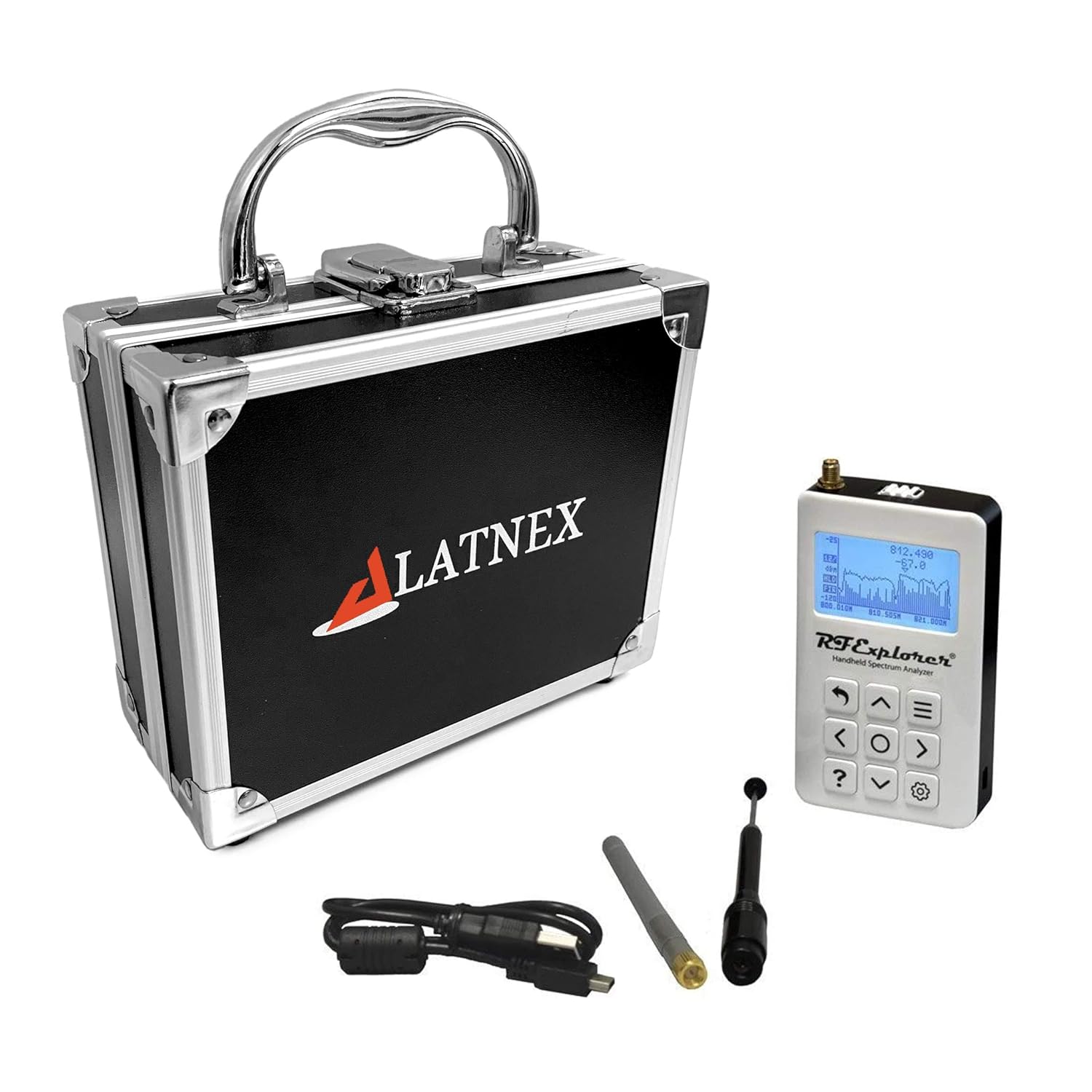 6G Combo Plus Slim Spectrum Analyzer with Aluminum Carrying Case E248273