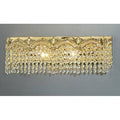 24K Gold Plate 2-Light Bath Bar P571142