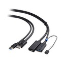 2-in-1 VR Extension Cable in Black – 5m / 16.4 Feet S203179