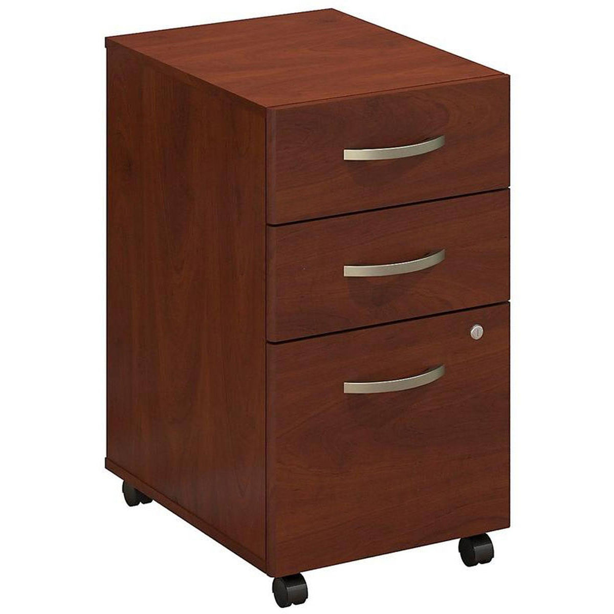 3 Drawer Mobile Pedestal in Hansen Cherry F644