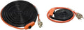 Automatic Electric Heat Kit Heating Cables, 30', Black Pack of 2 U98232