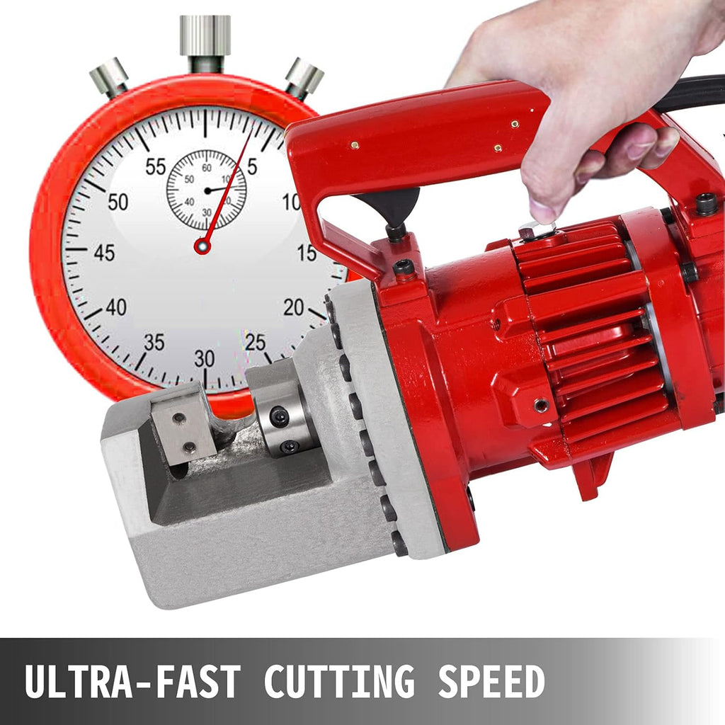 Rebar Cutter, 1250W Portable Electric Rebar Cut 3/4" 20mm #6, 110V H17539