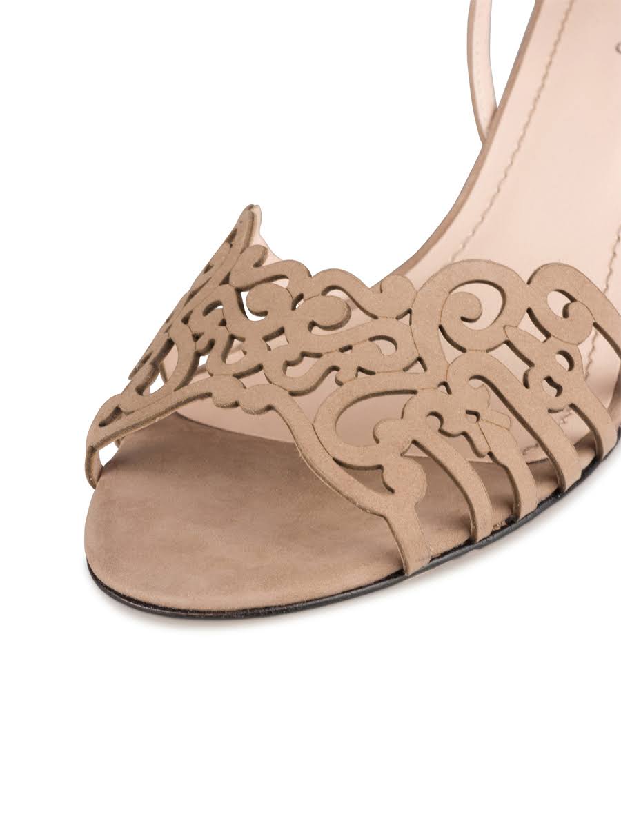 Taupe Nubuck Wedge J166009