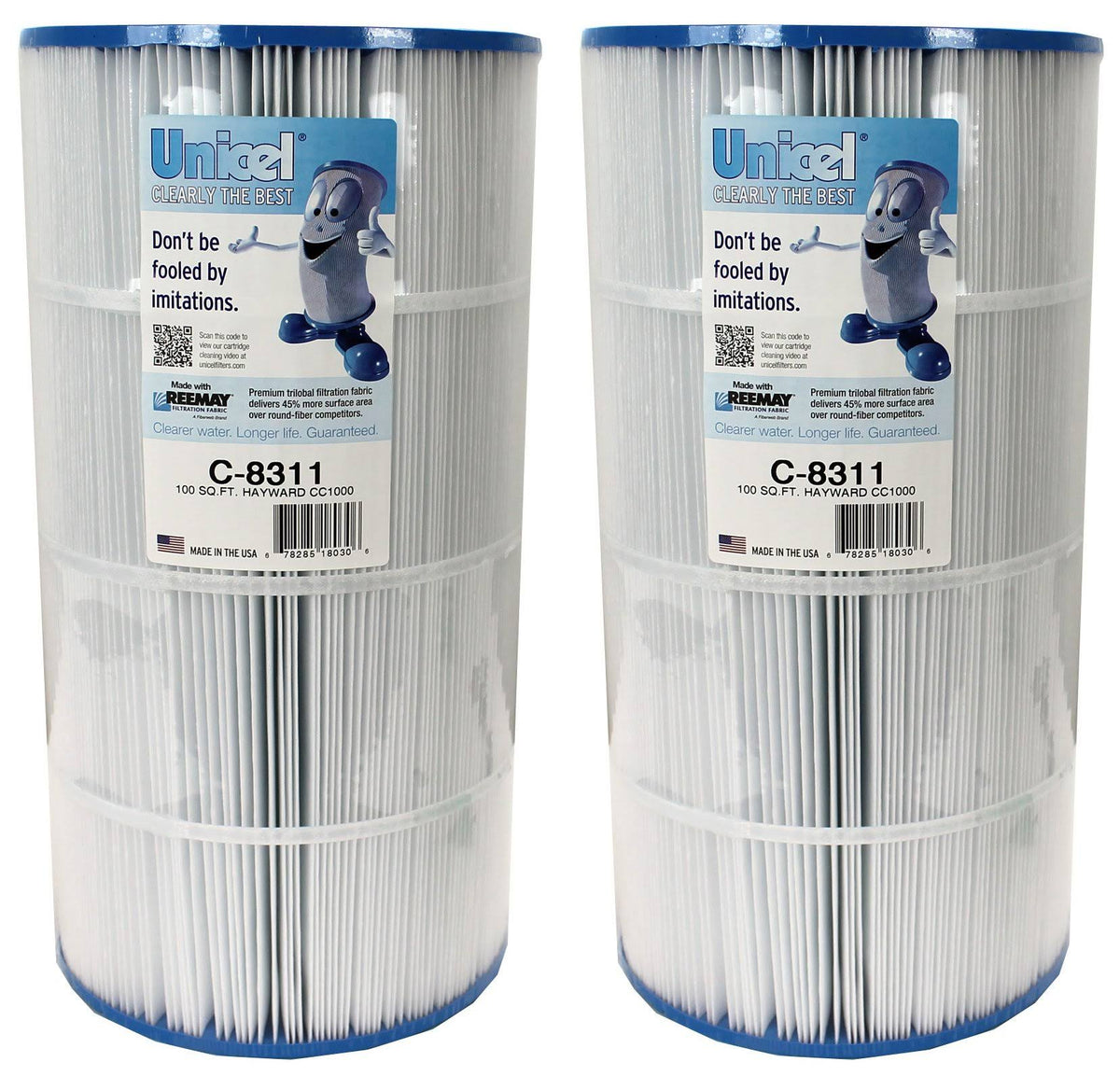 2 New Spa Replacement Cartridge Filters 100 Sq ft I74665