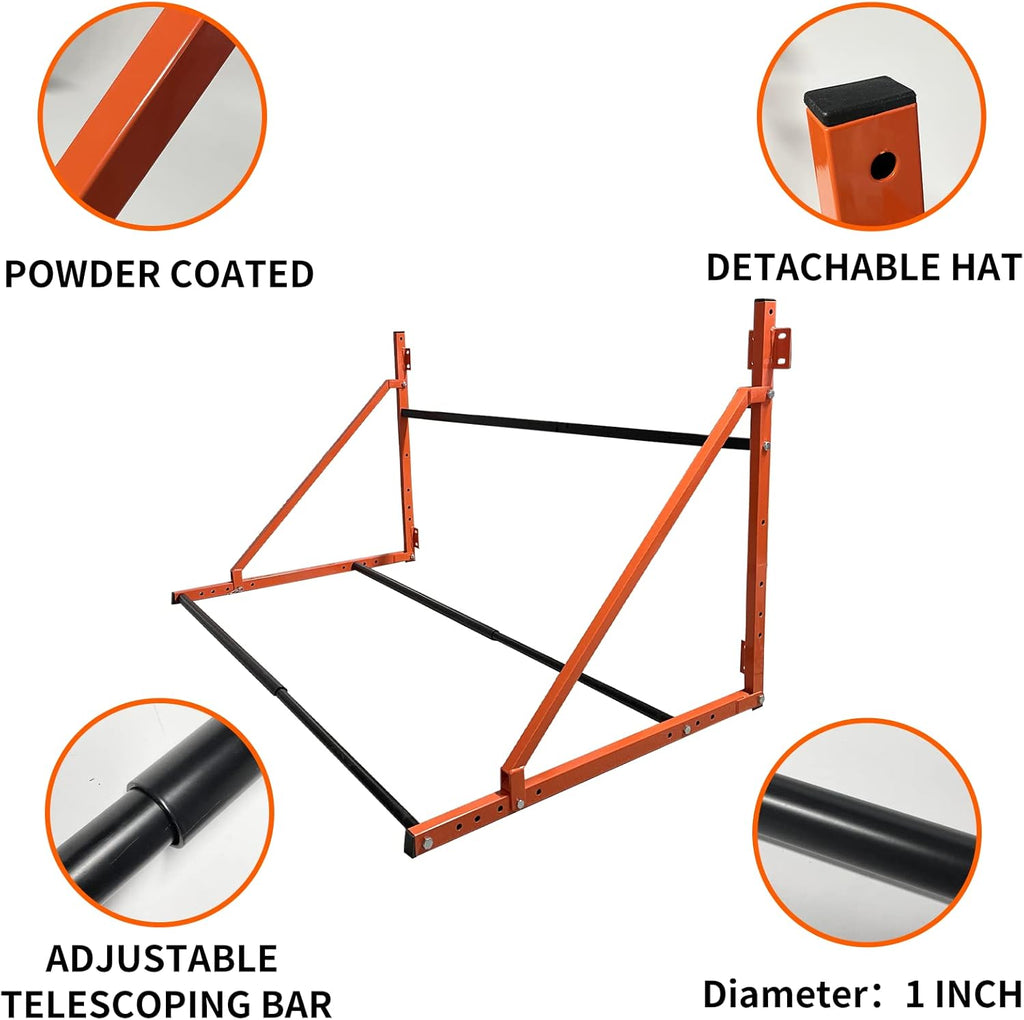 Adjustable Wall Mount Tire Rack, 48-Inch Wide by 36-Inch Deep, Pack of 2 G12365
