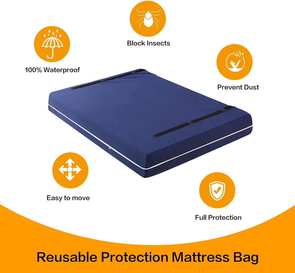 Twin Mattress Bag with Handles and Zipper R44336