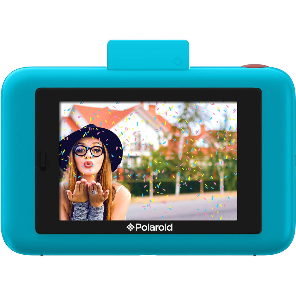 Blue Instant Print Digital Camera with LCD Display N301694