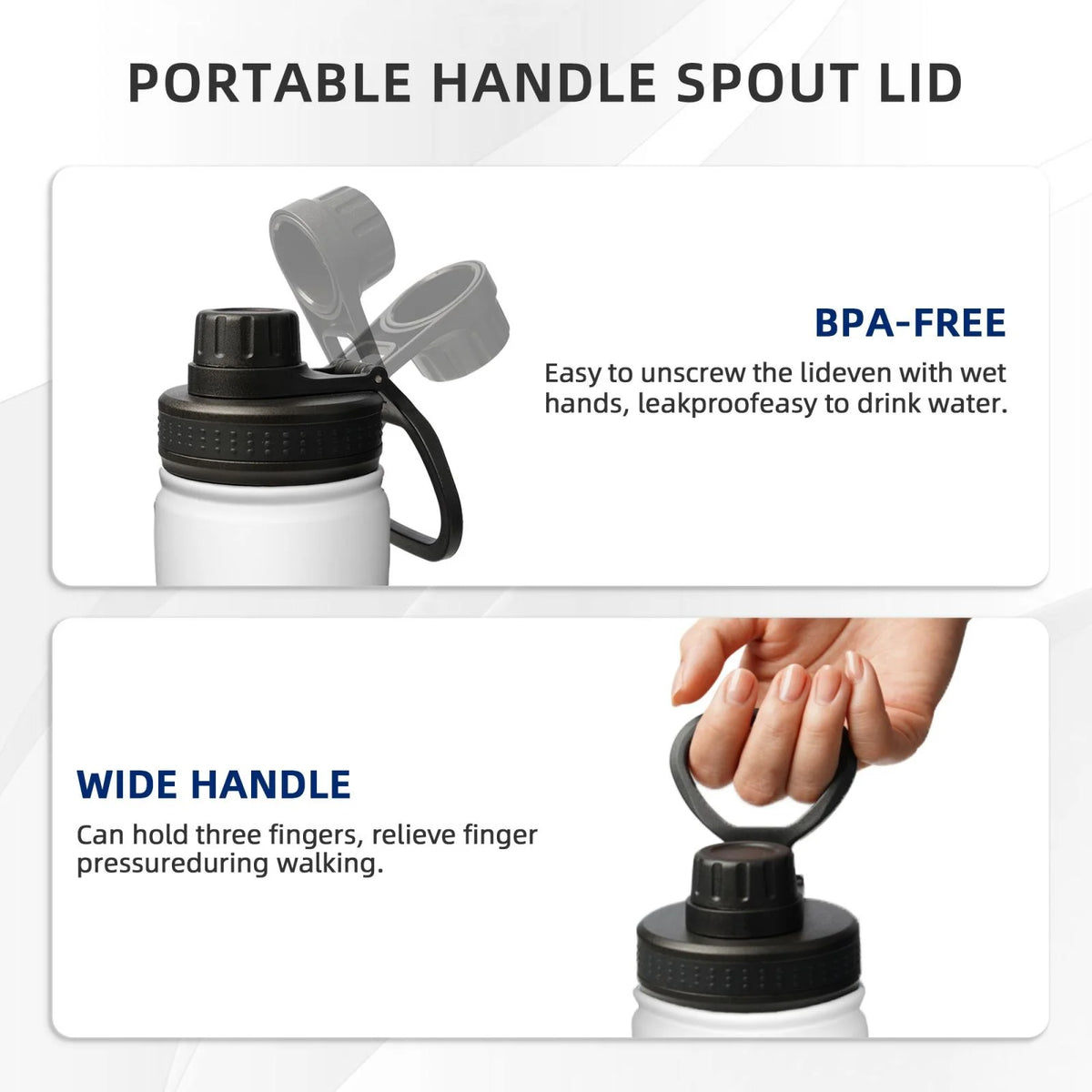 Insulated Stainless Steel Water Bottle 18OZ X928