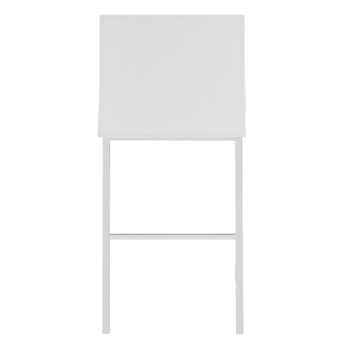 Set of 2 White Counter Stool B746546