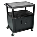 Cart with 3 Shelf Presentation and Cabinet Z447