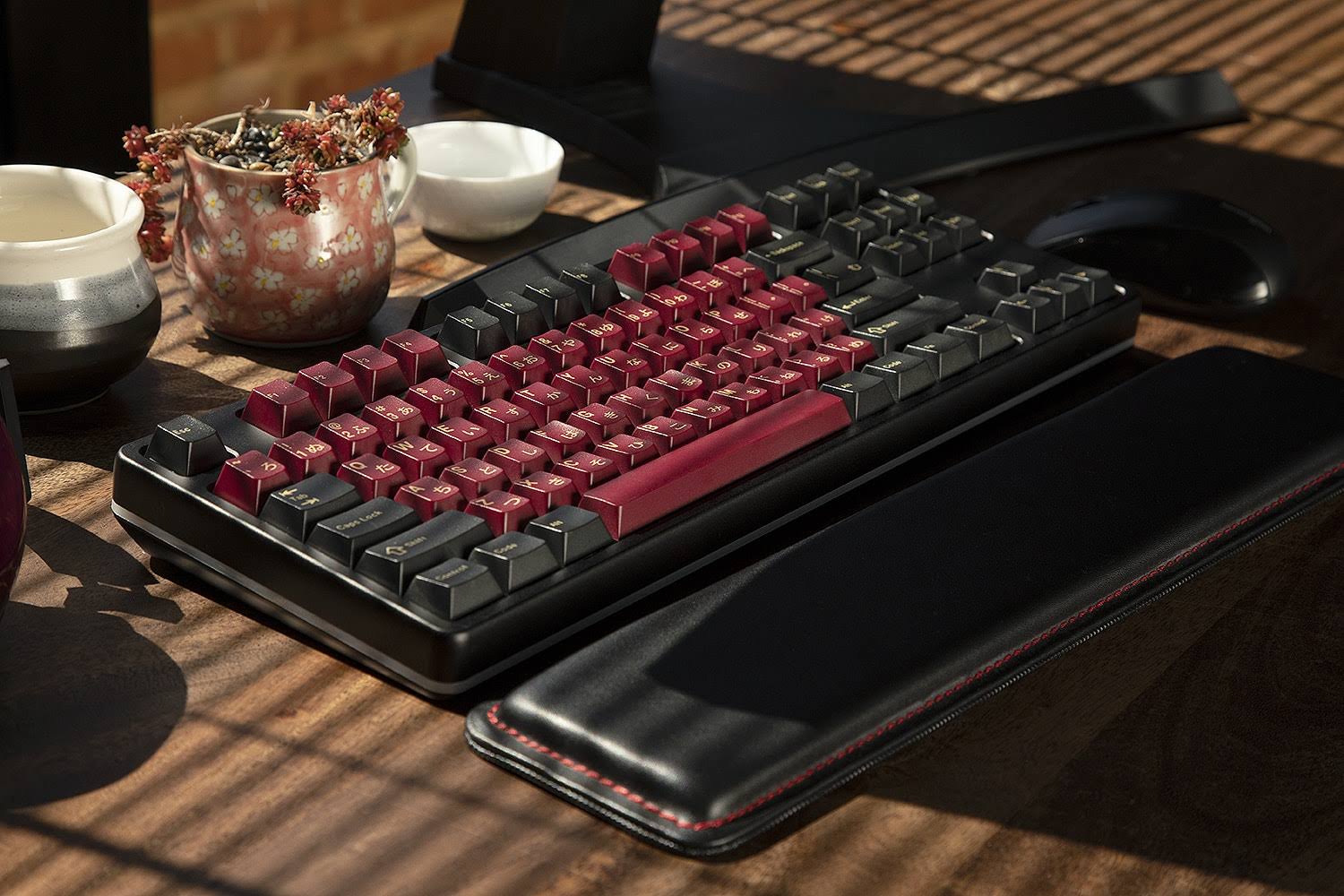 RedSuns GMK Red Samurai Keycap Set 65% 75key Kit R73889