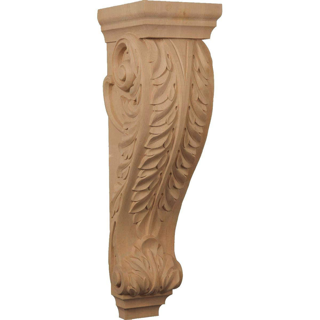 Medium Jumbo Acanthus Wood Corbel Rubberwood I76992