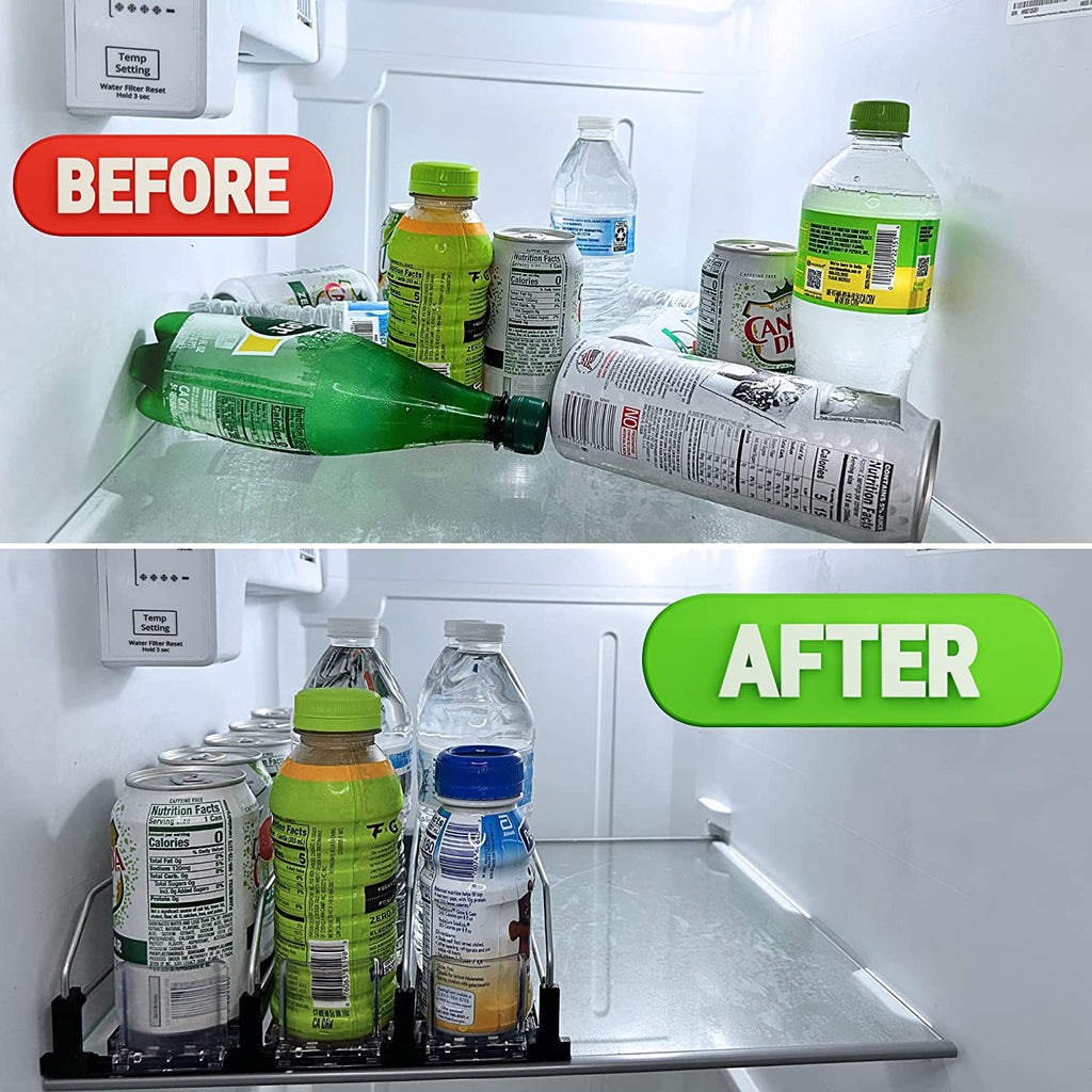 Drink Dispenser with Automatic Pusher Glide for Refrigerator A2678
