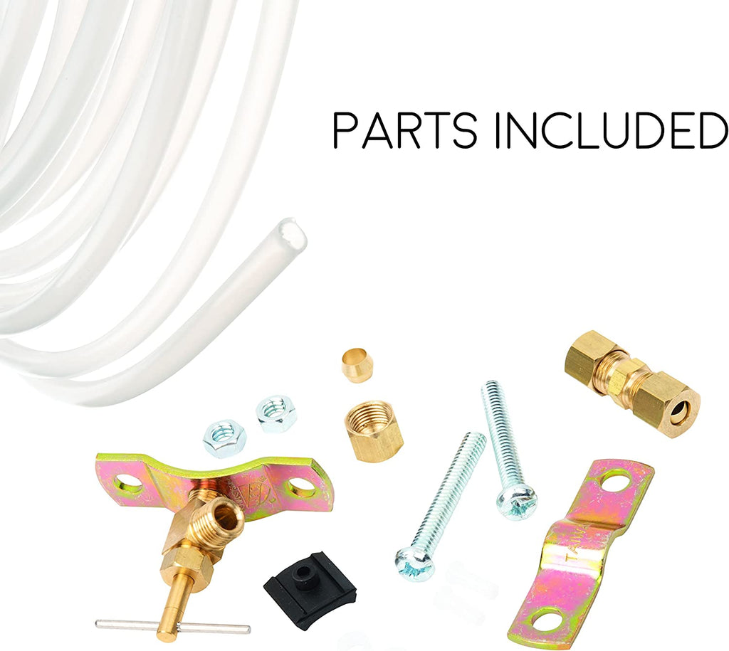 Ice Maker and Humidifier Installation Kit with Poly Tubing U61221