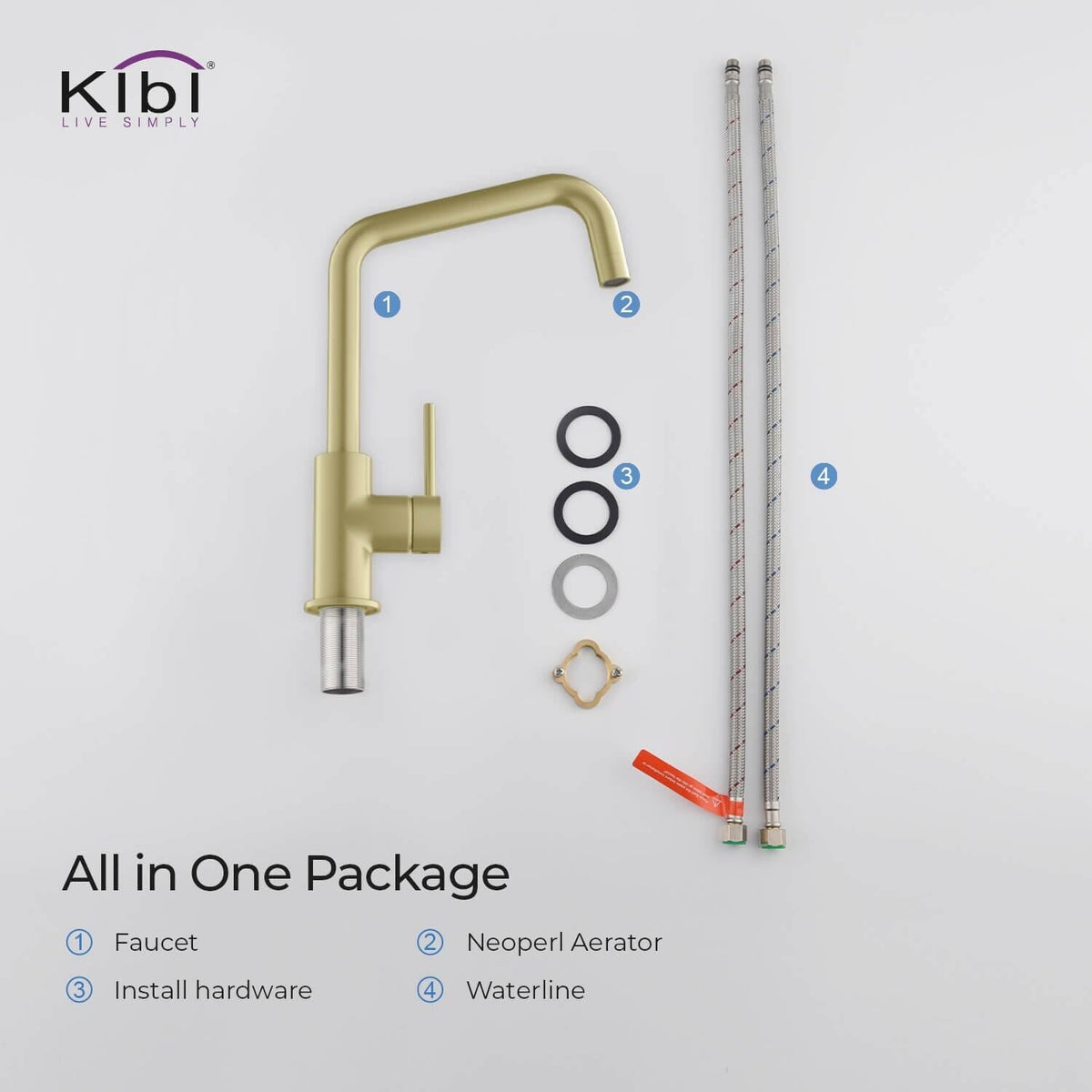 Brushed Nickel Kitchen Bar Prep Sink Faucet O450990