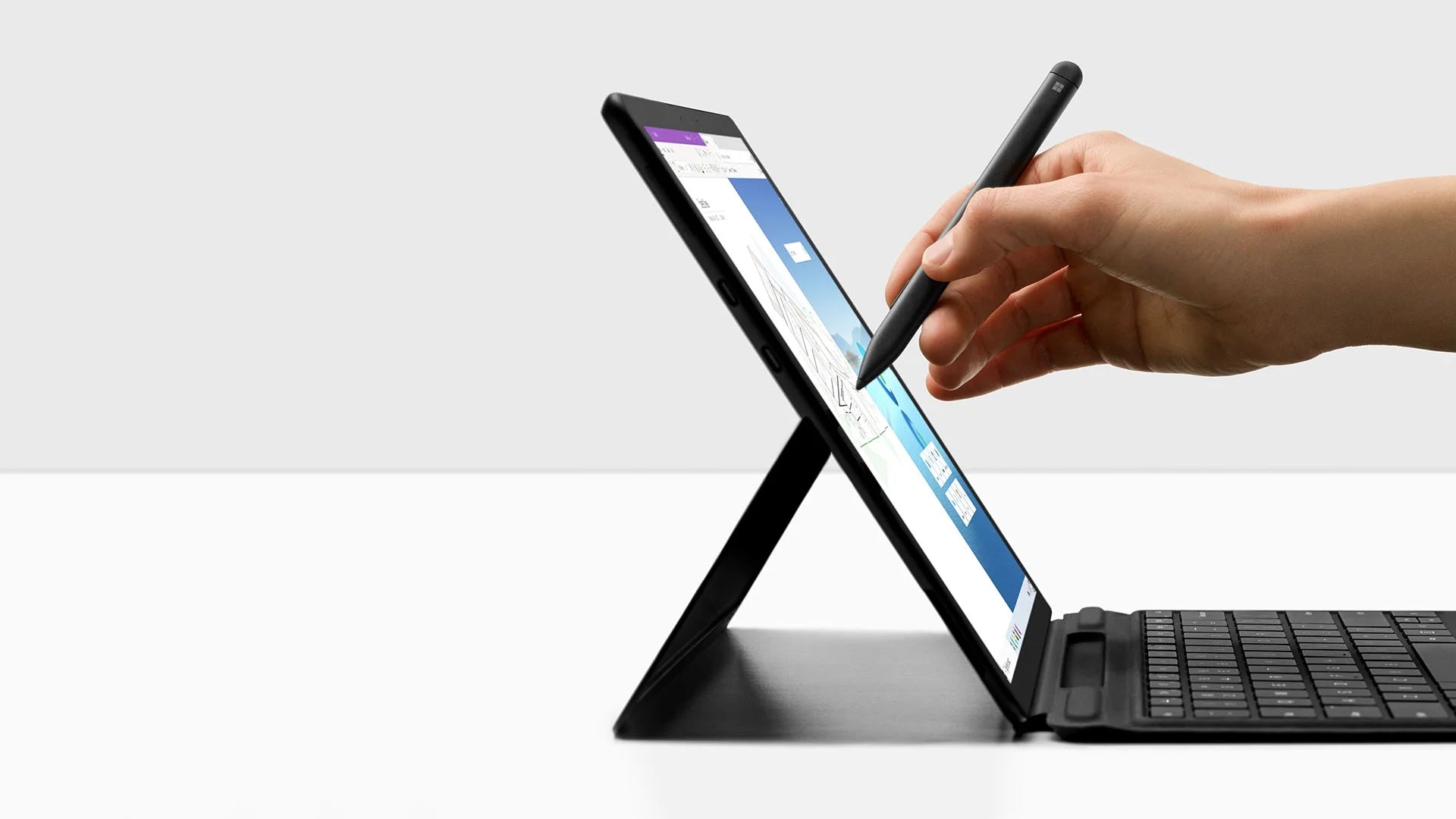 Black Refurbished Surface Pro X 16GB RAM 512GB SSD LTE Y6357