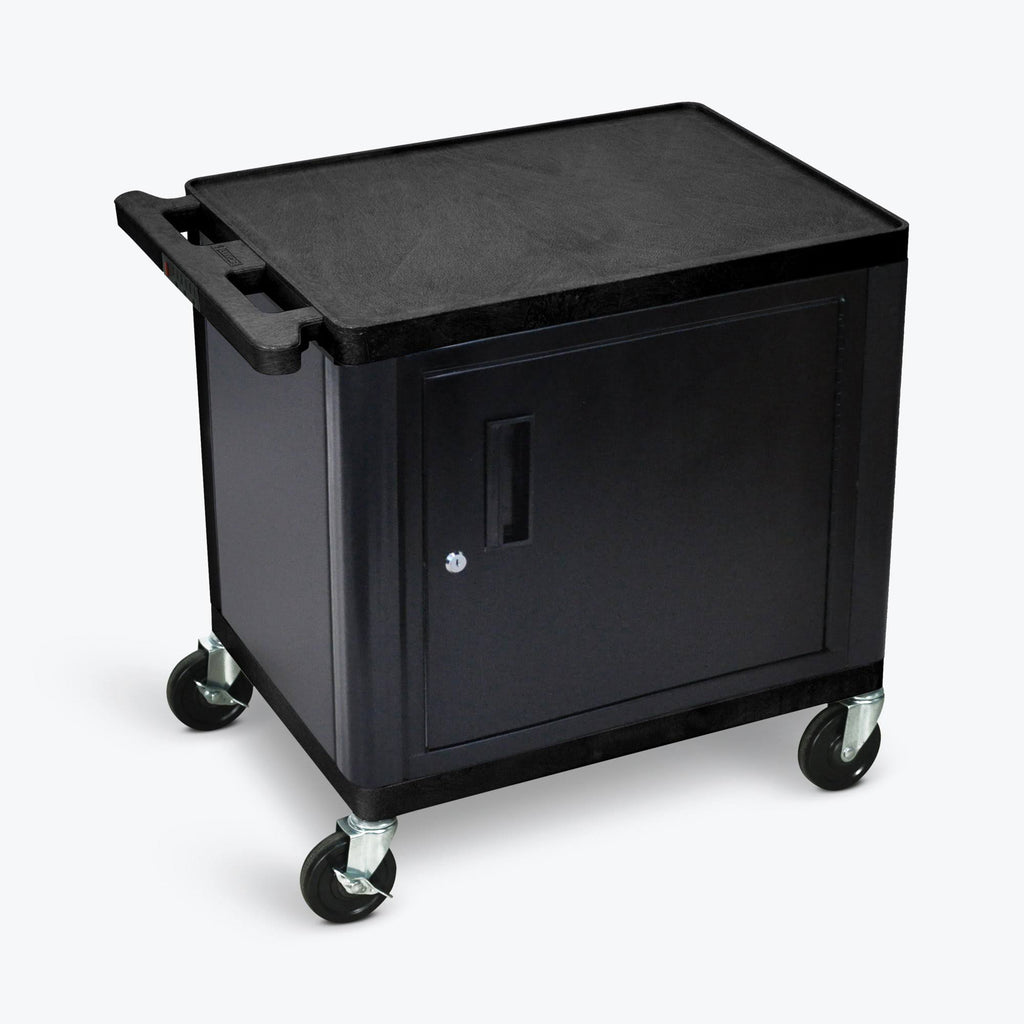 Cart with 3 Shelf Presentation and Cabinet Z447