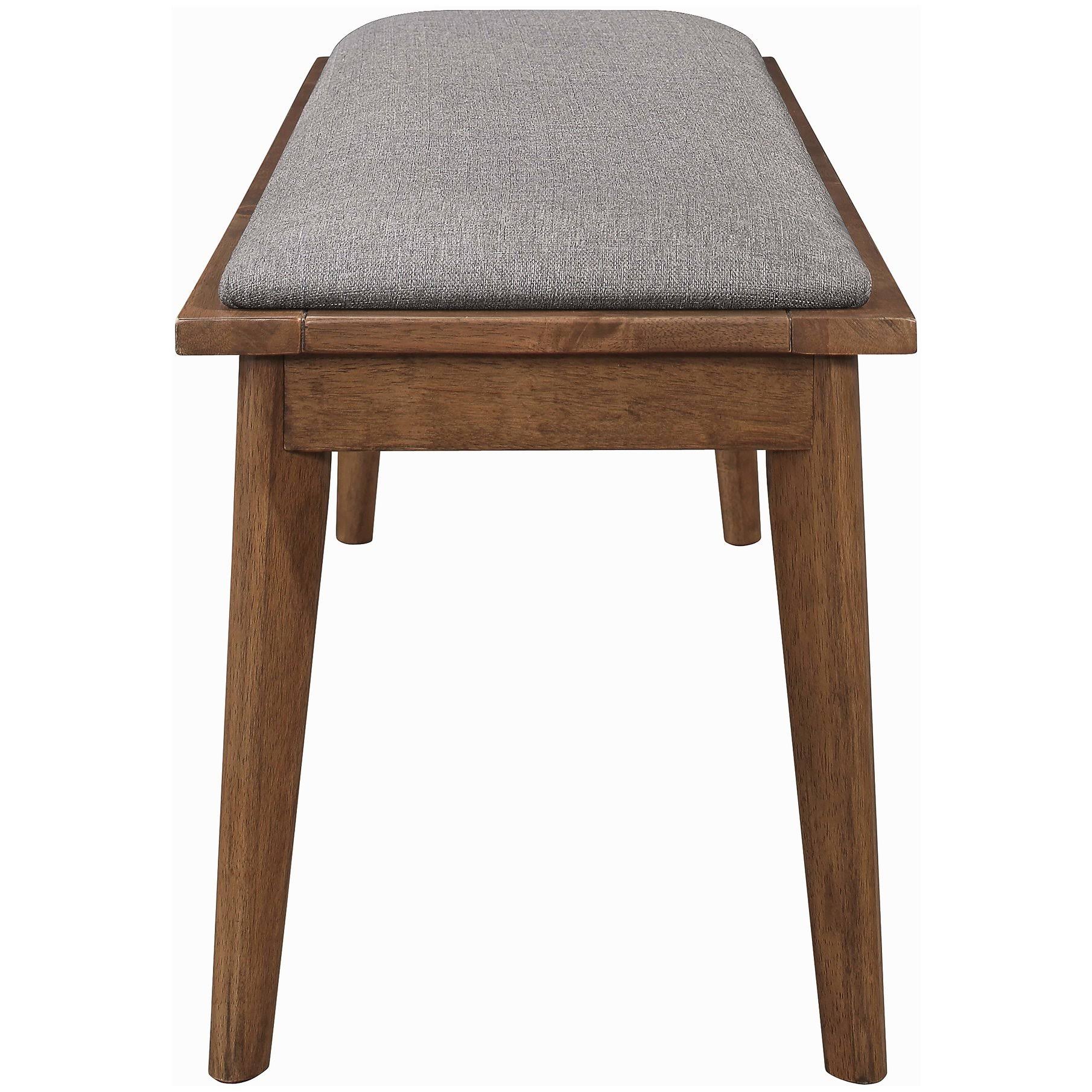 Natural Walnut Dining Bench I6944