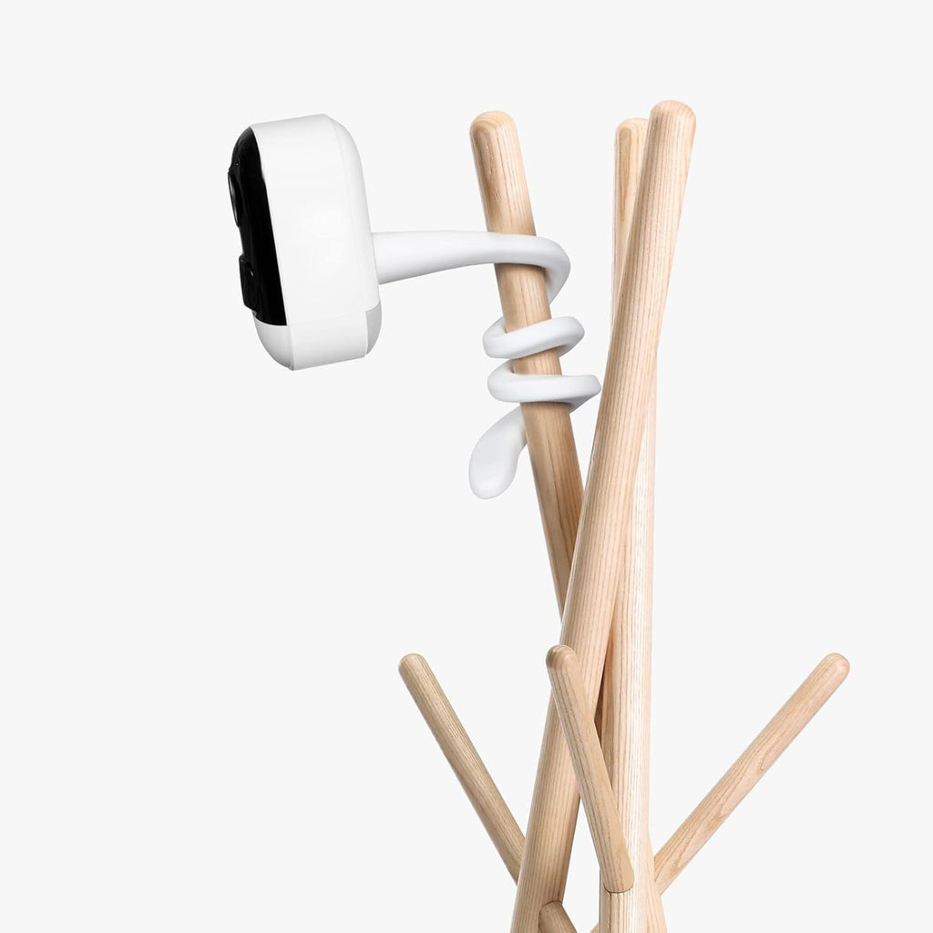 White Flexible Twist Baby Monitor Mount R6650