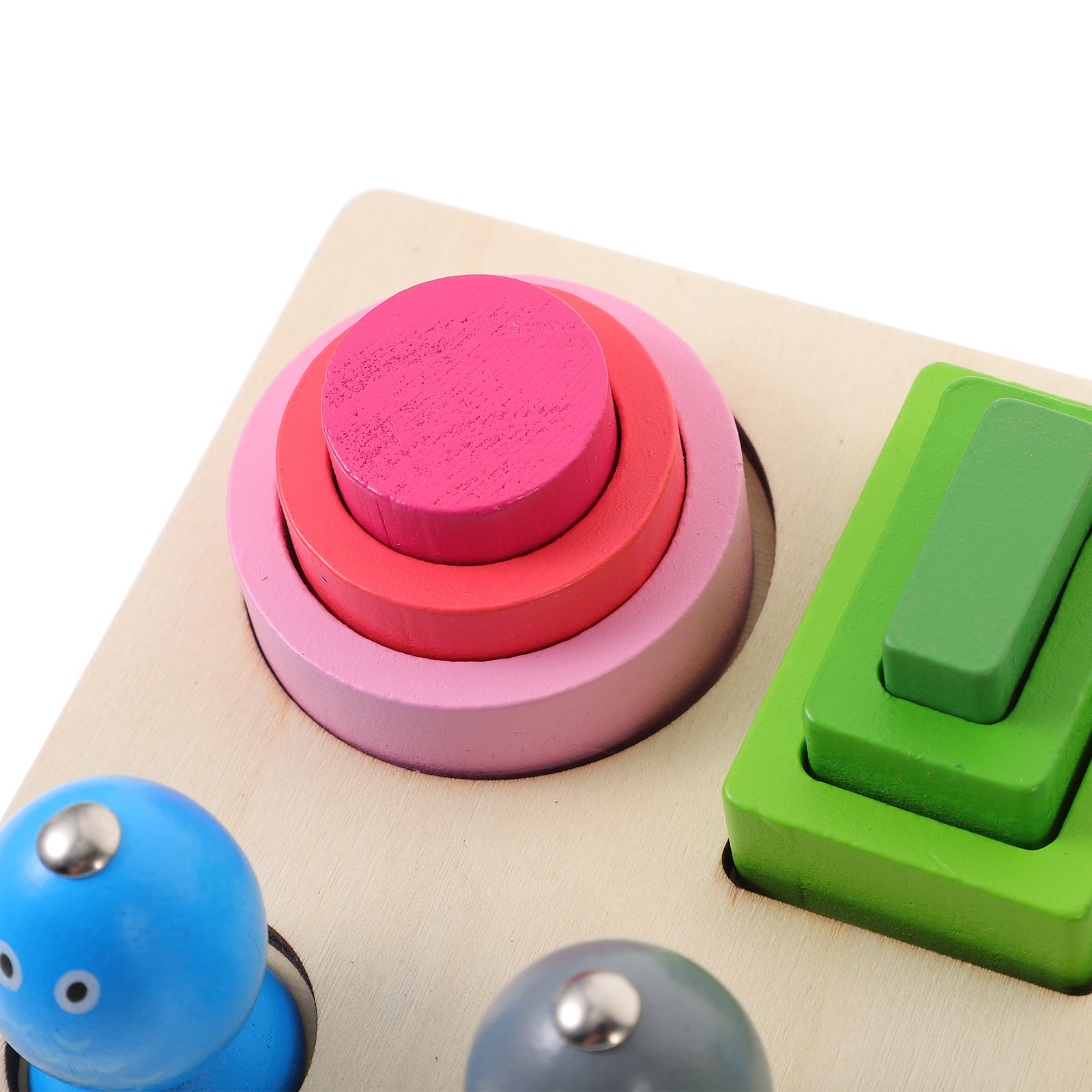 Wooden Montessori Educational Building Blocks for Toddlers Y115