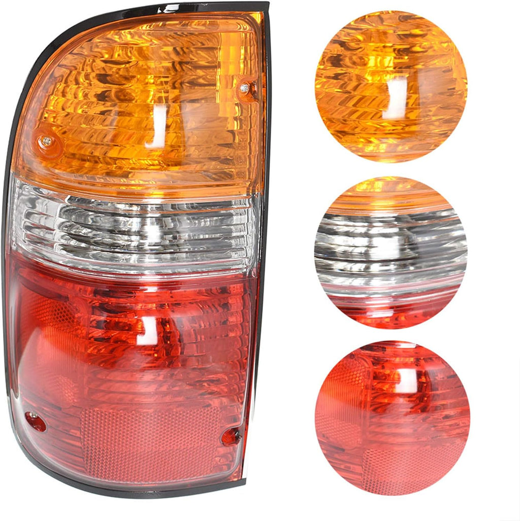 Rear Right Passenger Side Tail Light for 2001-2004 Toyota Tacoma Pack of 2 W75458