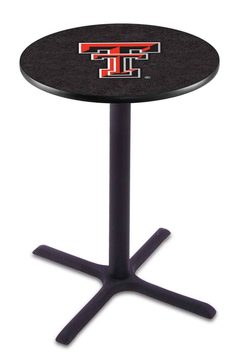 Black Wrinkle 42 inch Pub Table P95756
