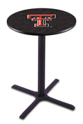 Black Wrinkle 42 inch Pub Table P95756